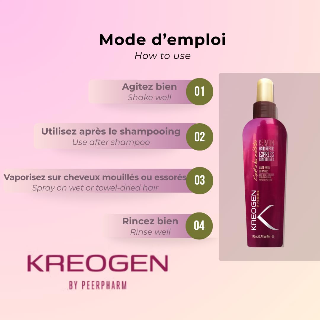 Arganicare | Collagen Leave-in Conditioner | Pflege für feines, brüchiges & geschädigtes Haar | Fülle & Glanz | Ohne Ausspülen | 400 ml