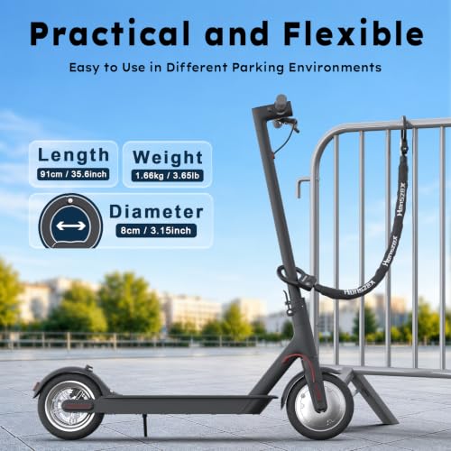 Honszex Heavy-Duty Scooter Chain Lock