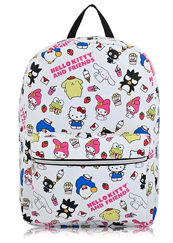 Image of Fast Forward Sanrio Hello Kitty Backpack for Women, Men, Unisex | Cute PU Leather Large Backpack Purse Shoulder Purse | Hello Kitty Bag and Accessories, C6PF12ZA