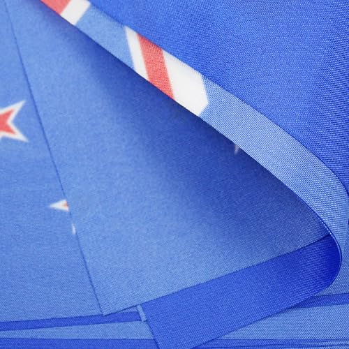Image of AZ FLAG New Zealand 6 meters BUNTING Flag 20 flags 9'' x 6'' - New Zeleander -Kiwi STRING flags 15 x 21 cm