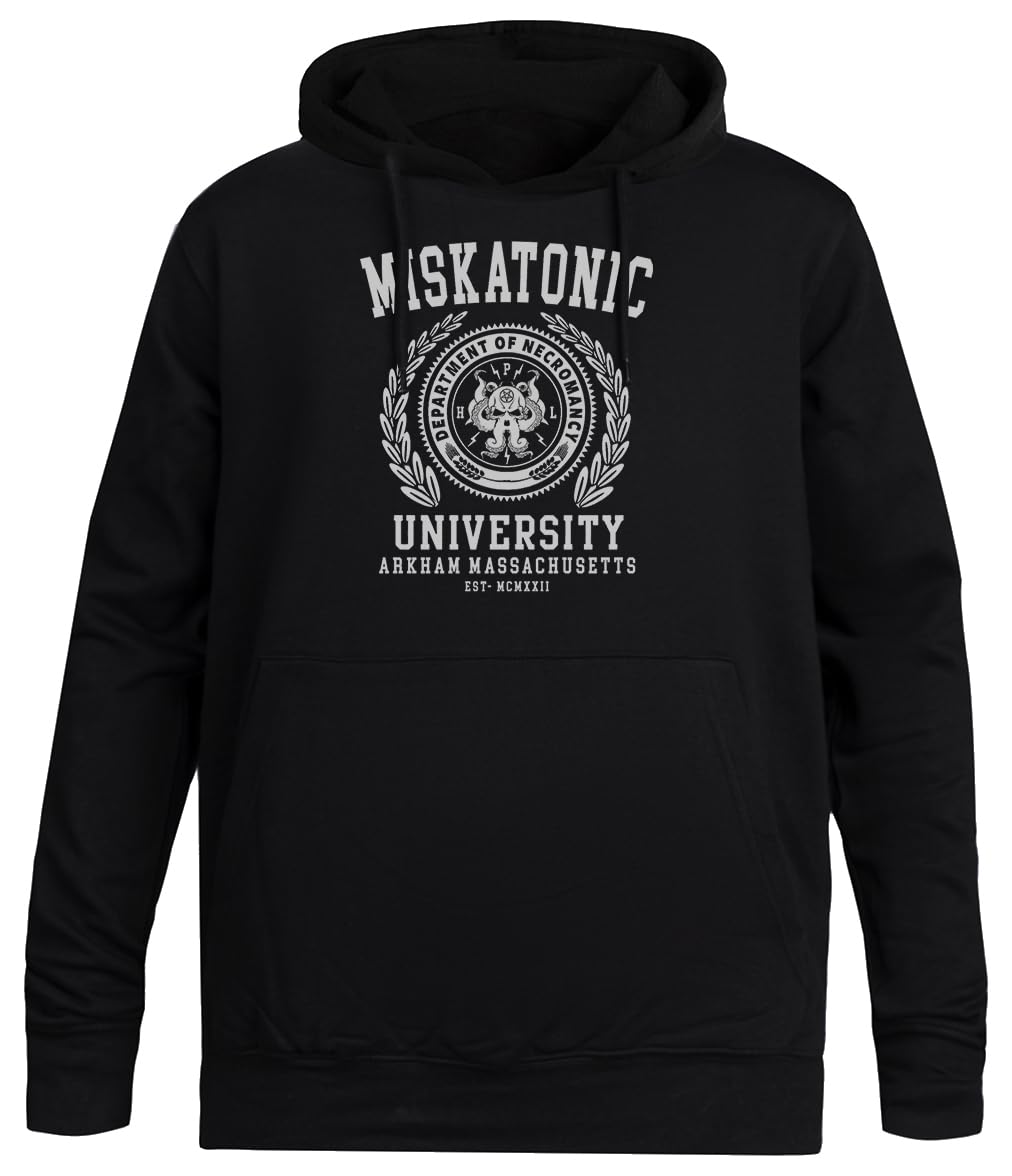 Cthulu I ​​Lovecrafta Czarna Bluza Unisex Bez Płci Unisex Black Hoodie Men Women