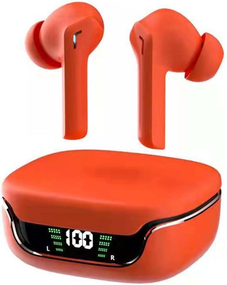 Bluetooth 5 3 Wireless in-Ear-Headphones Earbuds LED Power Display Earphones with Charging Case IPX5 Waterproof in-Ear Earbuds with