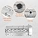maXpeedingrods Aluminum Valve Cover Kit for BMW E46 E39 E53 323i 323Ci 325i 325Ci 328i 328Ci 330i 330Ci 330Xi 525i 528i 530i X5 Z3, M52/M54 2.5L 2.8L 3.0L, 11121432928, w/Gasket & Bolts