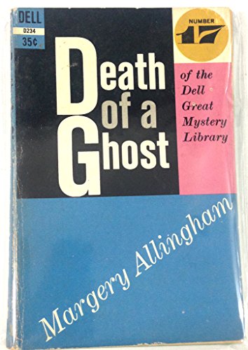 Death of a ghost (Dell great mystery library) B00088MK3Y Book Cover