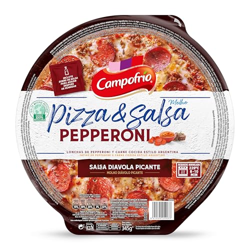 Campofrío - Pizza&Salsa Peperoni, 345g