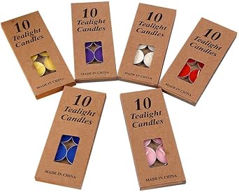 Unscented Tealights Burn Time Wedding Party Spa Tea Light Candles