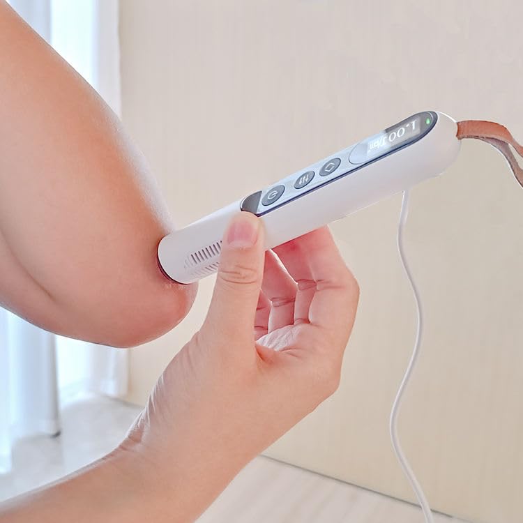 Image of UVThera 308nm LED UVB Pen- Handheld Targeted Light Therapy Device for Vitiligo & Psoriasis | Compact Home Use UVB Device with LCD Timer