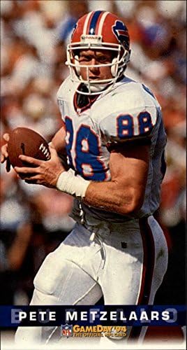 1994 GameDay Football Tall Trading Card #38 Pete Metzelaars