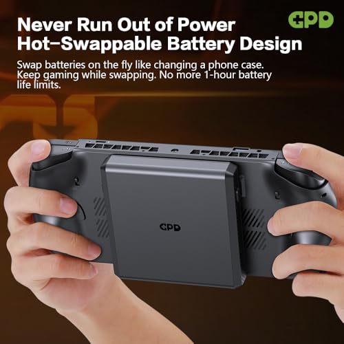 Image of GPD Win 5 [AMD AI Max+ 395-32GB+2TB] 7-inch 120Hz Display Mini Handheld Win 11 PC Game Console, Removable Battery, Radeon 8060S Graphics,1920X1080 Touchscreen Laptop Tablet PC (AI 395-32GB+2TB)