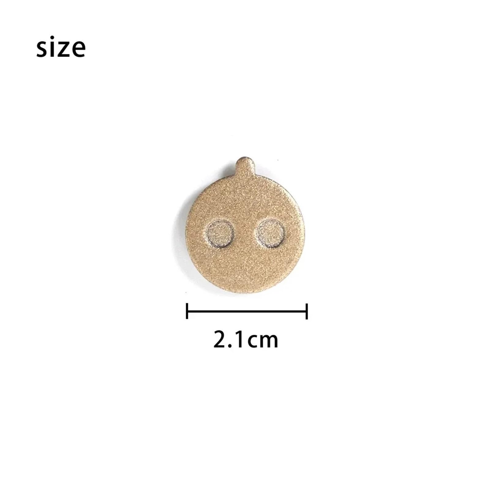 Bremsbelag for Elektroroller, passend for KuGoo, M4 PRO Cycling, organische Harz-Hinterrad-Bremssattel-Reibplatten, hydraulische Scheibenbremsbeläge Bremsbeläge Shimano(6pairs gold)