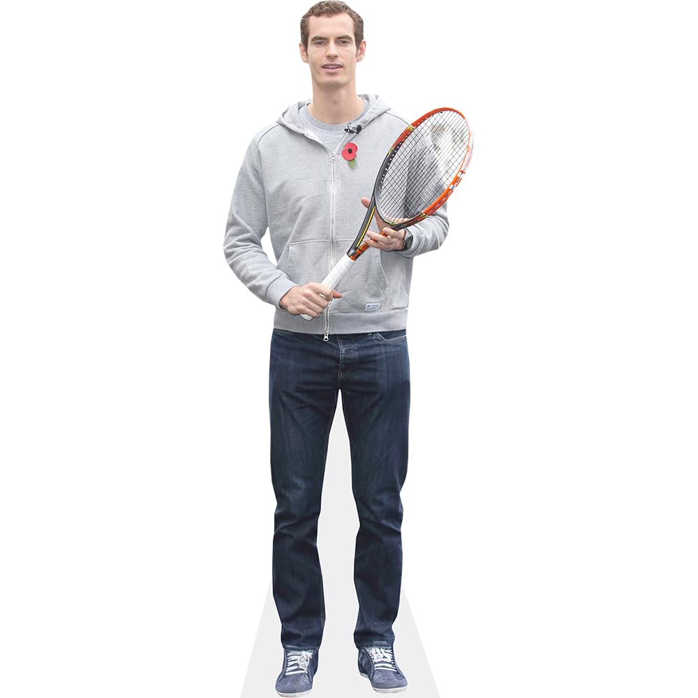 Andy Murray (Racket) Life Size Cutout