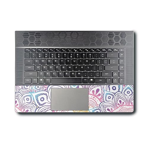 Image of MightySkins Glossy Glitter Skin Compatible With Alienware X16 R1 (2023) Full Wrap Kit - Vibrant Mandala | Protective Durable High-Gloss Glitter Finish | Easy To Apply & Change Styles | Made in the USA