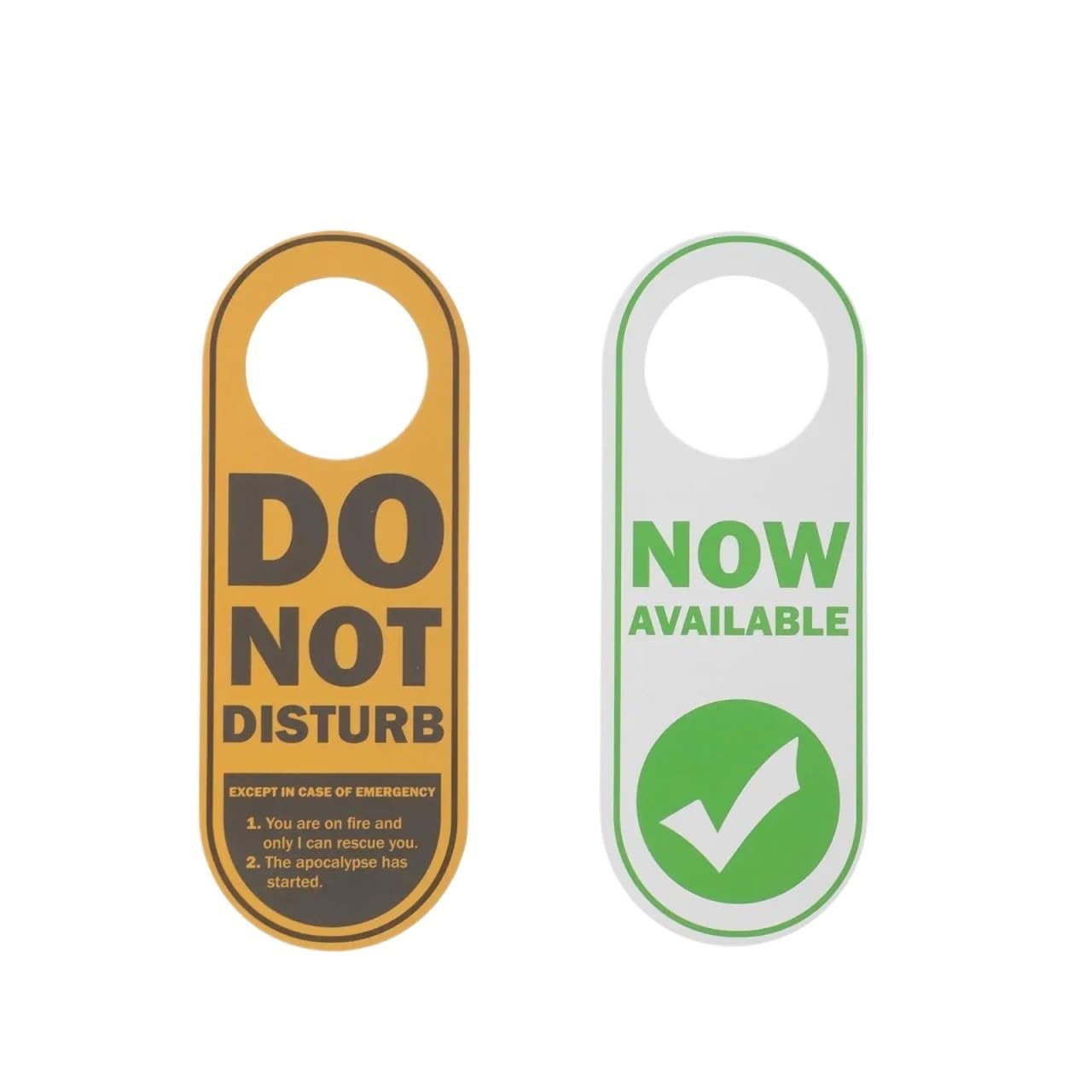 Door Handle Hanging Sign 1pcs Do Not Disturb Sign Door Hanging Rack Board Handle Hotel Doorknob Hanger Not Tags Double Sided
