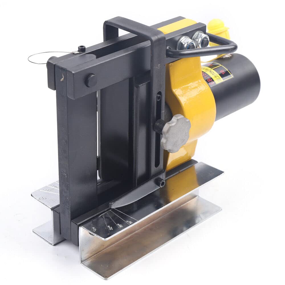 Máquina de doblado de tubos hidráulico de barra conductora 16T 150mm dispositivo de doblado de metal, para doblar materiales metálicos incluyendo cobre y serie de aluminio, para lectura de ángulos.