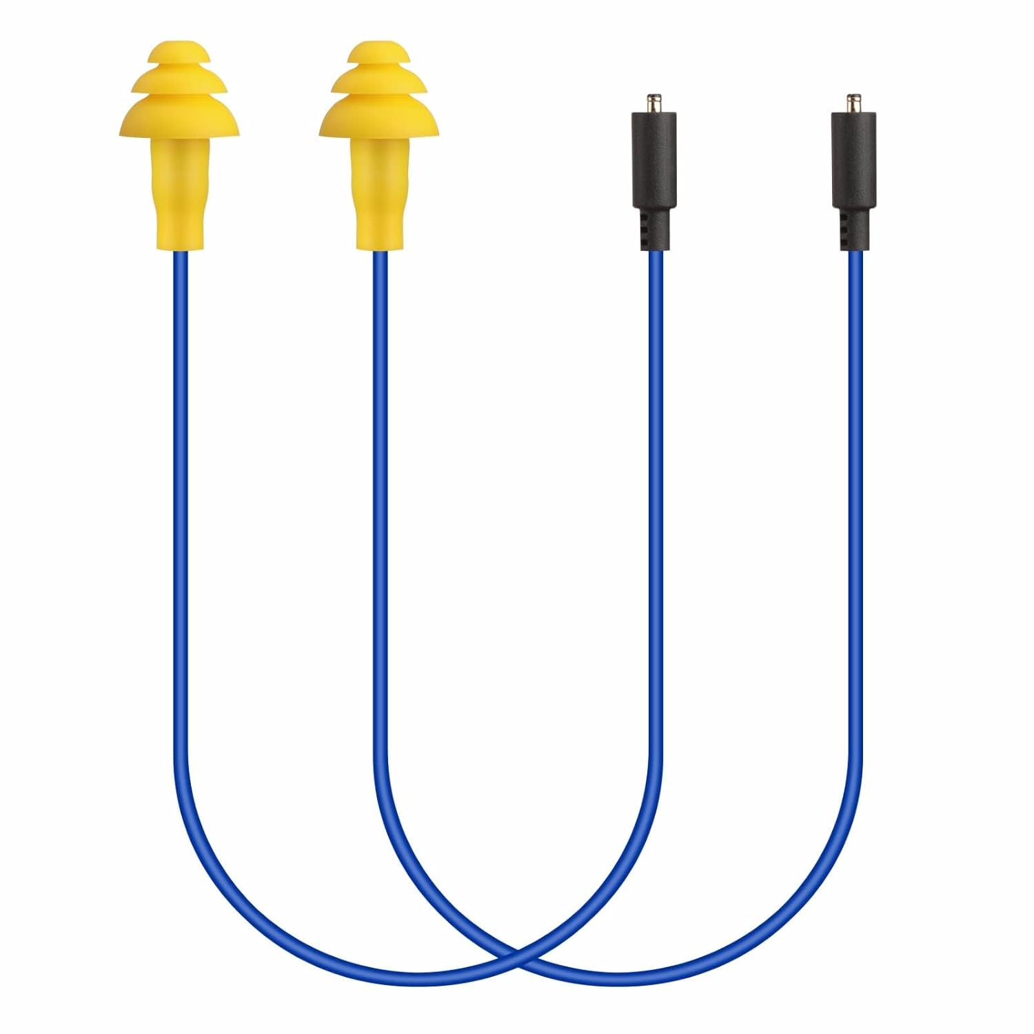 MIPEACE 2pcs Replacement Work Earbuds Cables for Model#MI04N Wireless Neckband Replaceable Earbuds (Blue & Yellow MIPEACE 2pcs Replacement Work Earbuds Cables for Model#MI04N Wireless Neckband Replaceable Earbuds (Blue & Yellow