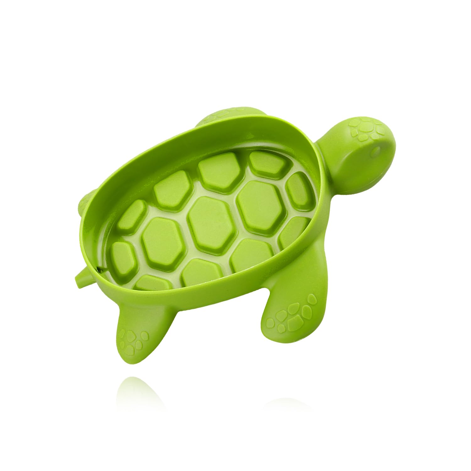 Gaomumu Creative Sea Turtle Soap Dish, Cartoon Non-Slip Soaps Tray, Household Minimalist Water Draining Soaps Container, for Bathroom Washroom Sink, Shower Kitchen Counter