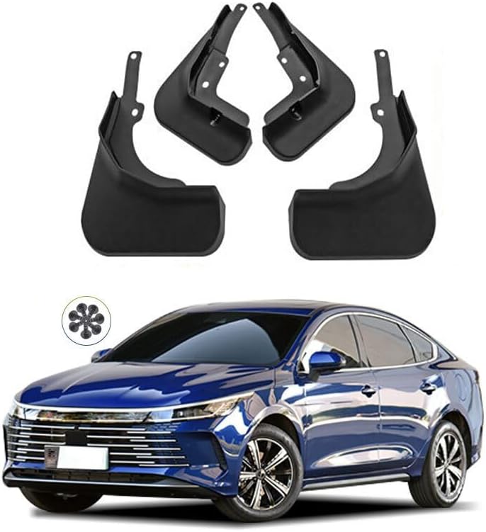 Car Mud Guards Flaps Splash Compatible for BYD Destroyer 05 2022 2023 2024 Accessories, Auto Parts Front Rear Mudguard Fender 4pcs/Set