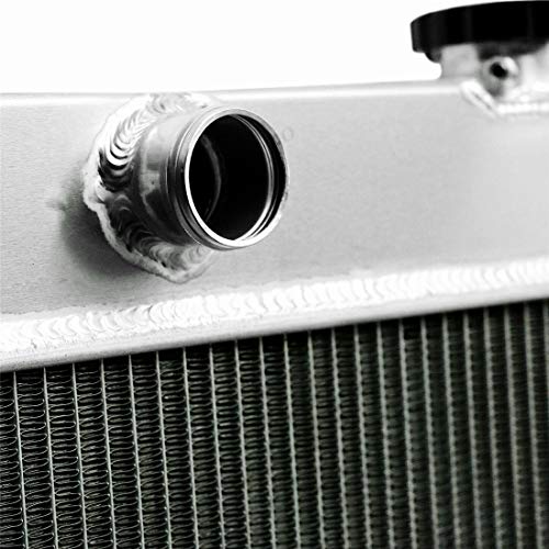 Primecooling 56MM 3 Row Core Aluminum Radiator for Impala Chevelle/Many Chevy GM Gars 1963-68