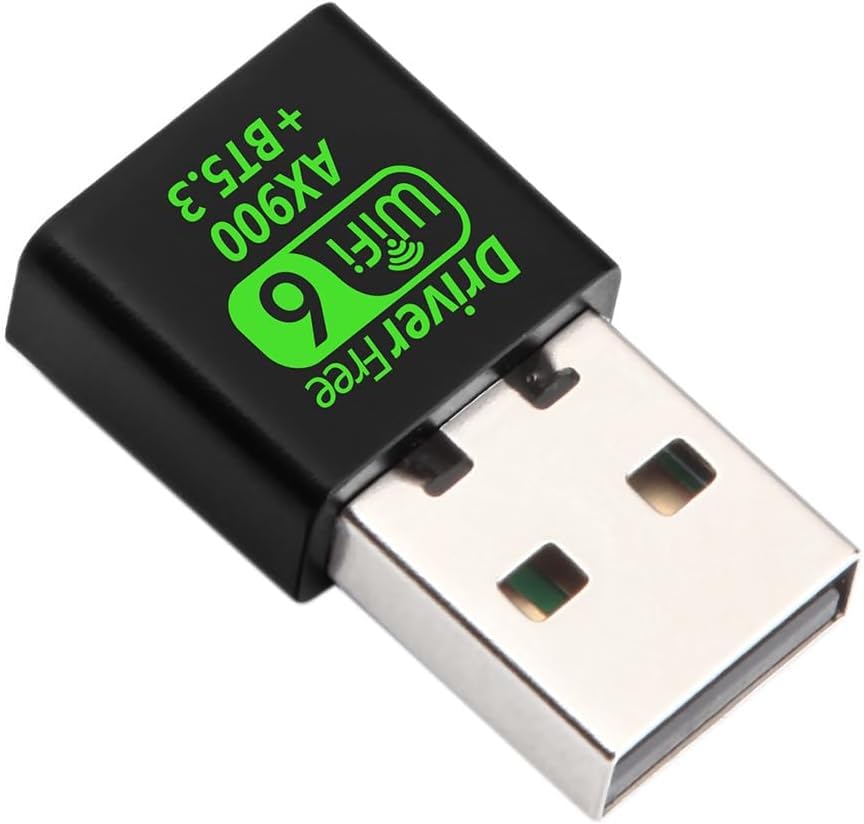 AX900 USB WiFi 6 Bluetooth 5.3 Adapter 2 in 1 Dongle Dual Band 2.4G&5GHz USB WiFi Network Wireless WLAN Receiver
