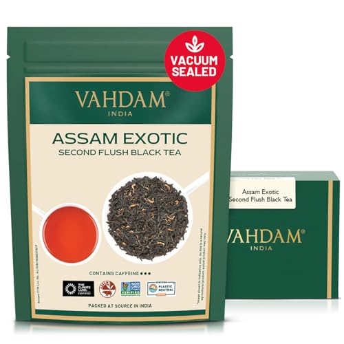 VAHDAM Fresh Harvest Assam Tea Leaves with Golden Tips