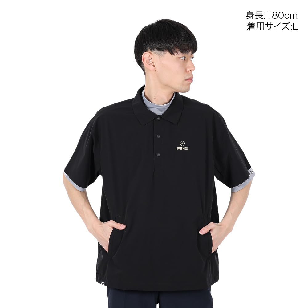 Amazon | [ピン アパレル] メンズ 撥水 レイヤードツインセット