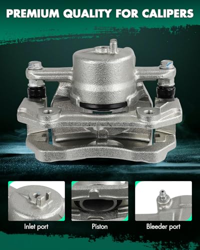 Image of SCITOO - Front Disc Brake Calipers Assembly w /Bracket For Suzuki