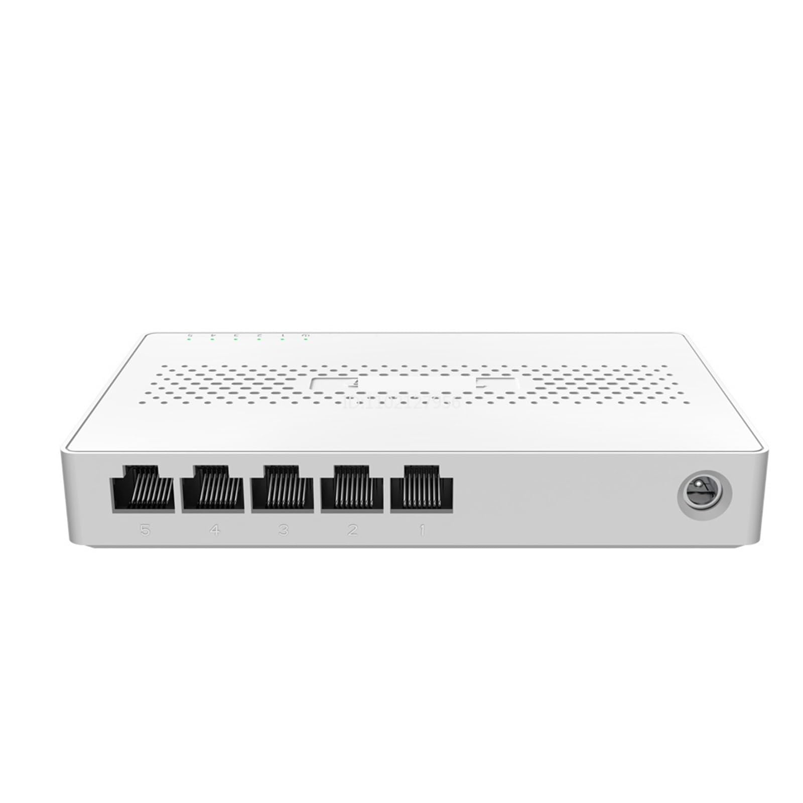 Switch Ethernet 2.5GbE 2.5GBASE-T 5 porte 2.5G RJ45 Fanless Plug and Play Switch di rete Desktop Hub Internet Splitter (Aggiungi spina UE)