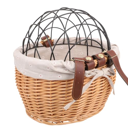 Sacoche de cadre vélo pour chien et panier amovible transportable pour chat Yardwe