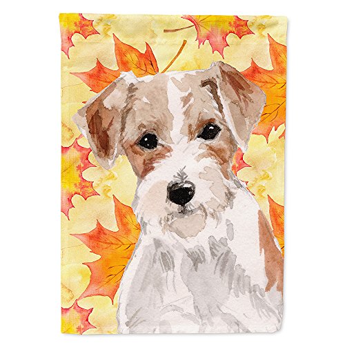 Drapeau de maison Jack Russell en toile de canevas de qualité supérieure - 2