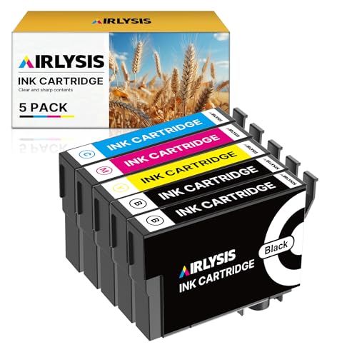 AIRLYSIS 604XL 604 XL Cartouche d'encre Compatible pour Epson 604 pour Expression Home XP 2200 XP 2205 XP 3200 XP 4200 XP 4205 XP 3205 pour Workforce WF 2910 WF 2930 WF...