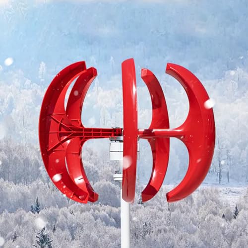 15000W/20000W Wind Turbine Generator with Controller Wind Turbine Generators Kit, 12/24V/48V Lantern 5-Blade Vertical Wind Turbine Generator,20000W-48V