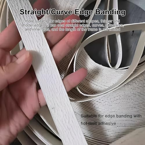 Máquina de bandas de bordes, recortadora de carpintería con rodillos de silicona y control de temperatura ajustable para aplicación de adhesivo termofusible