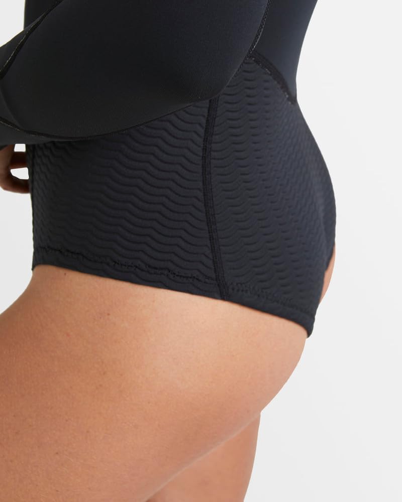 BILLABONG Salty Dayz Natural - Traje de neopreno de manga larga de 2 mm para mujer, color negro
