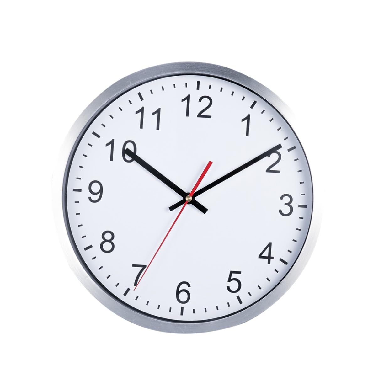 Horloge murale silencieuse anti tic-tac grand cadran lisible