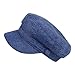 LANEYCX Newsboy Hats for Women, Fashion Newsboy Cap Bakerboy Cabbie Gatsby Pageboy Visor Beret Hat (US, Numeric, 7 1/8, Blue)