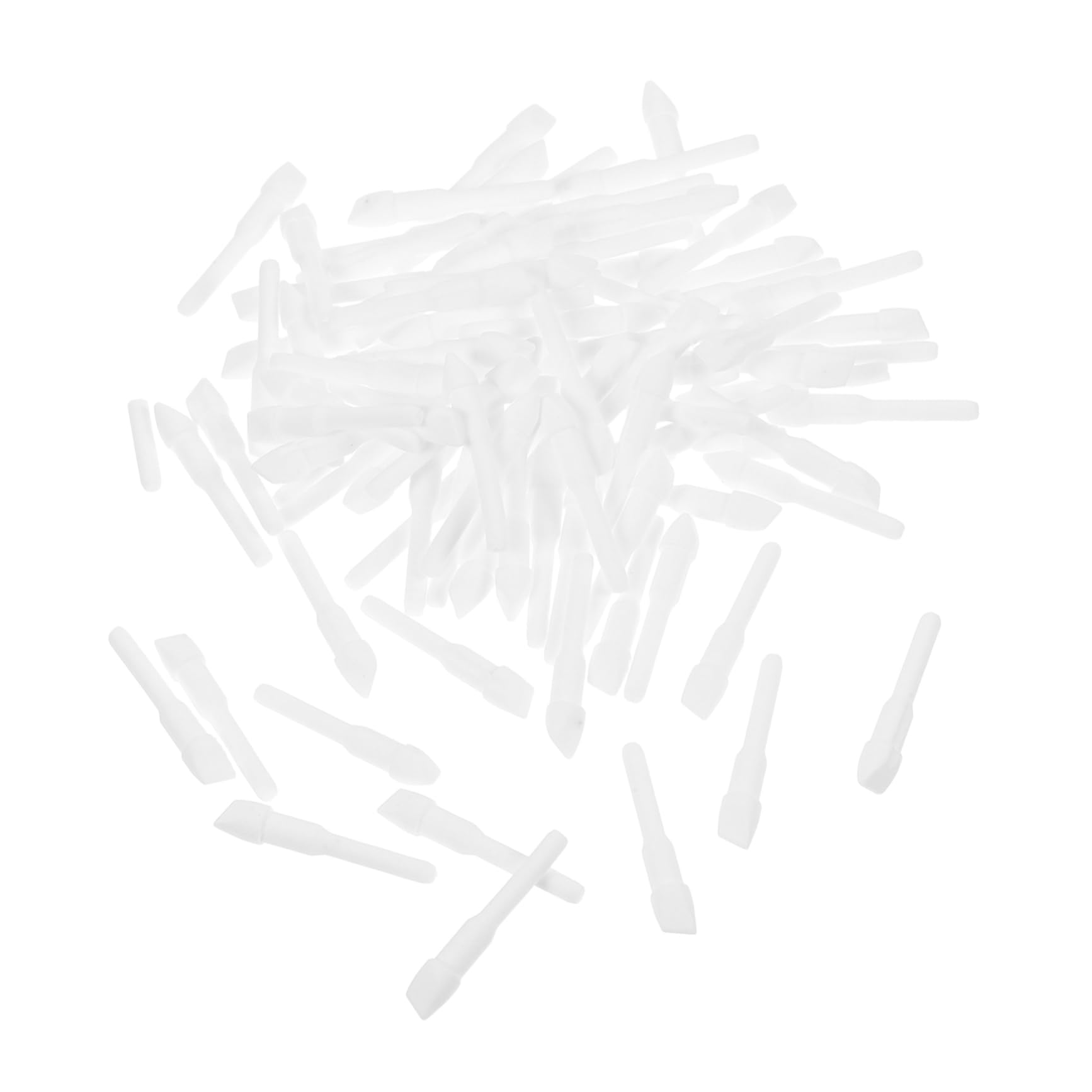 HOMSFOU 100Pcs Acrylic Marker Replacement Nibs Fine Tip Paint Pen Points for Easy Replacement Compatible with Highlighters and Watercolor Pens for Drawing and Creative Projects