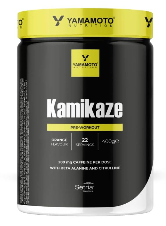 Yamamotò Kamikaze 400 gr - kyowa quality - preworkout pre allenamento concentrato con tecnologia CNOP -1™