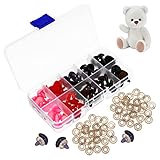 Photo Gallery tofficu 70sets accessori per naso di sicurezza plastica con rondelle per pupazzi di peluche e bambole fai da te per progetti di uncinetto e creazioni artigianali Photo Gallery tofficu 70sets accessori per naso di sicurezza plastica con rondelle per pupazzi di peluche e bambole fai da te per progetti di uncinetto e creazioni artigianali