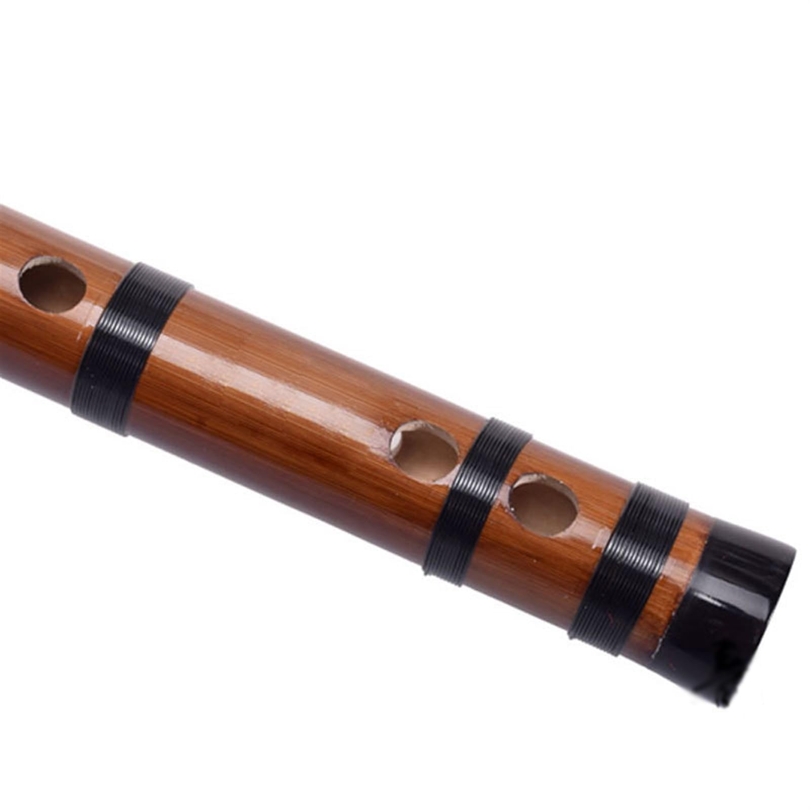 Raffinierte Zweiteilige Kürbisflöte Für Blockflöte, Vertikal Geblasene Bambusflöte In Der Tonart C/E/D/F/G traditionelles bambusflöte (Color : E)