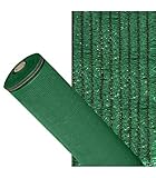 Malla Sombreo 90%, Rollo 1,5 x 50 metros, Reduce Radiación, Protección Jardín y Terraza, Regula Temperatura, Color Verde Claro