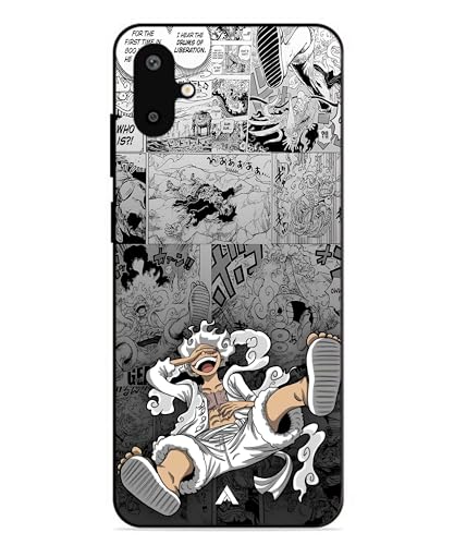 Image of Premium Anime 2 Case for Samsung Galaxy F06 (Glossy Finish) Soft-Touch Metal TPU Back Cover, Shockproof, Designer, Aesthetic Mobile Phone Case