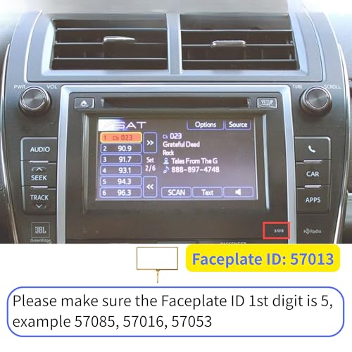 Pantalla táctil 6.1” 8 pines para Toyota Camry 2009-2014 miniatura 5