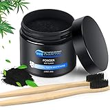 ❤ 【100% Ingredientes Naturales】Los revolucionarios ingredientes del polvo de blanqueamiento con carbón activado se fijan en las manchas rebeldes y permiten que el carbón elimine las marcas y manchas no deseadas de los dientes. Excelente para blanquear los dientes.