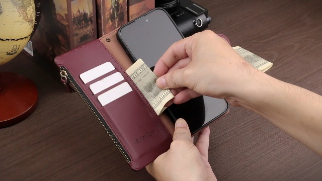 Amazon.com: Shieldtop Compatible with iPhone 16 Plus Wallet Case