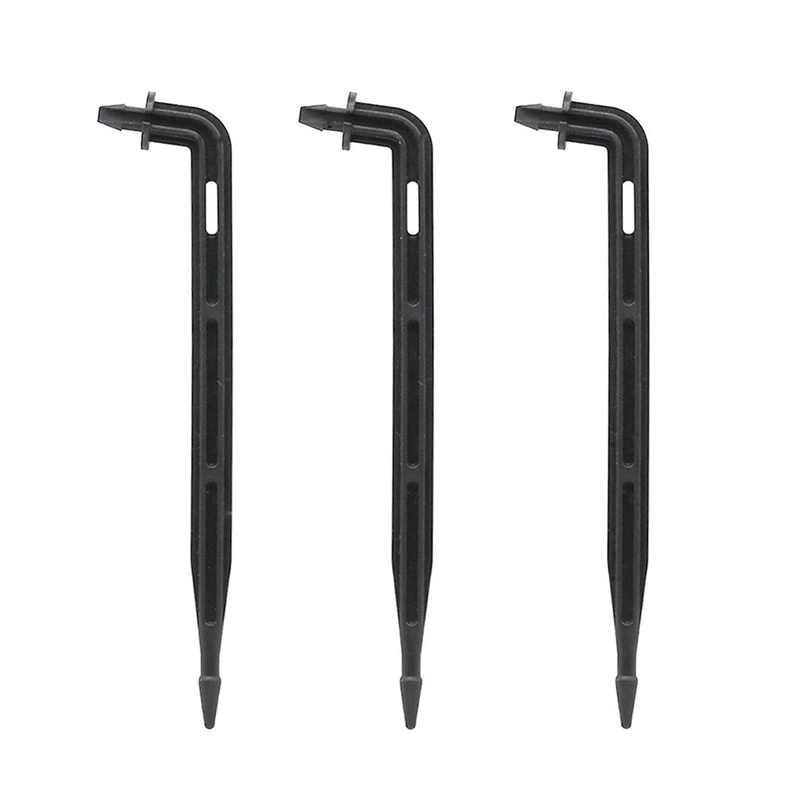 AGSBDCYU Sprinklers 500 Pcs 3/5mm Hose Interface Bend Arrow Dripper Garden Micro Drip Irrigation Drops Emitters Watering Drippers