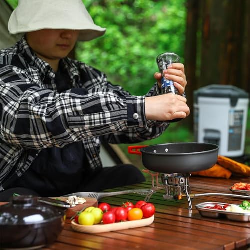 Réchaud de camping anti-vent performant avec brûleur stable - 3