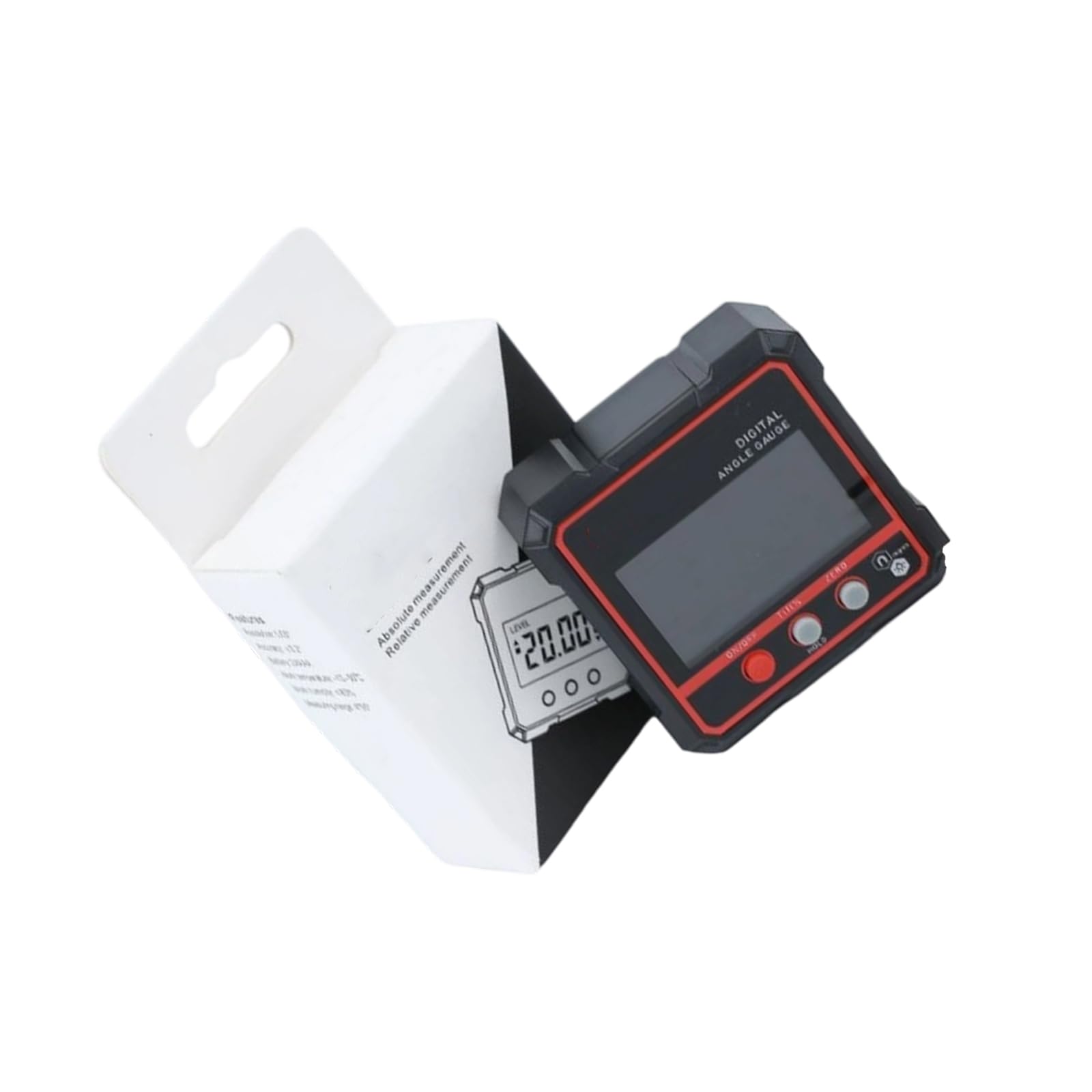 Digital Inclinometer Angles Finder Base Tool for Woodworking Door Frame & Equipment Alignment Accuracy Measurement Tool