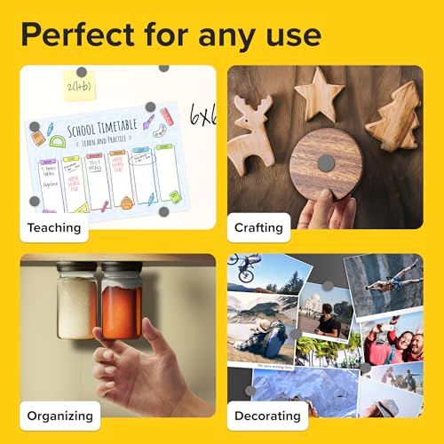 image for X-bet MAGNET X-Bet Strong Magnets Heavy Duty - Round Magnets for Craft