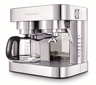 UPC 786818500023 product image for Espressione Stainless Steel Machine Espresso and Coffee Maker, 1.5 L (B07BXV6P6V | upcitemdb.com