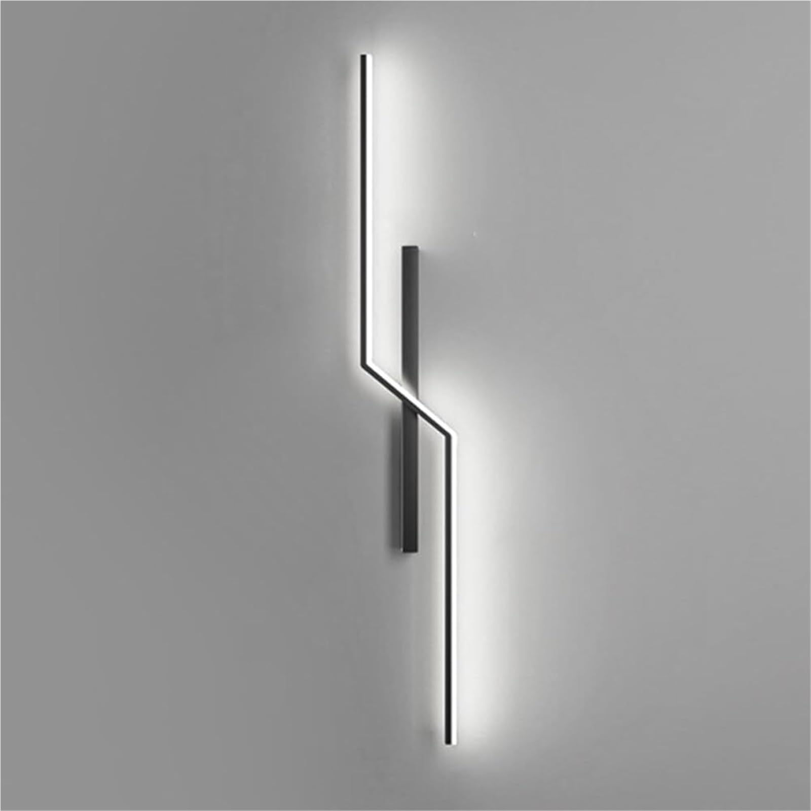FZQSXAZU Dimmable Linear Wall Sconce 3000K-6000K with Remote Minimalist LED Light Fixture Modern Indoor Lighting Stylish Lamp for Home Decor